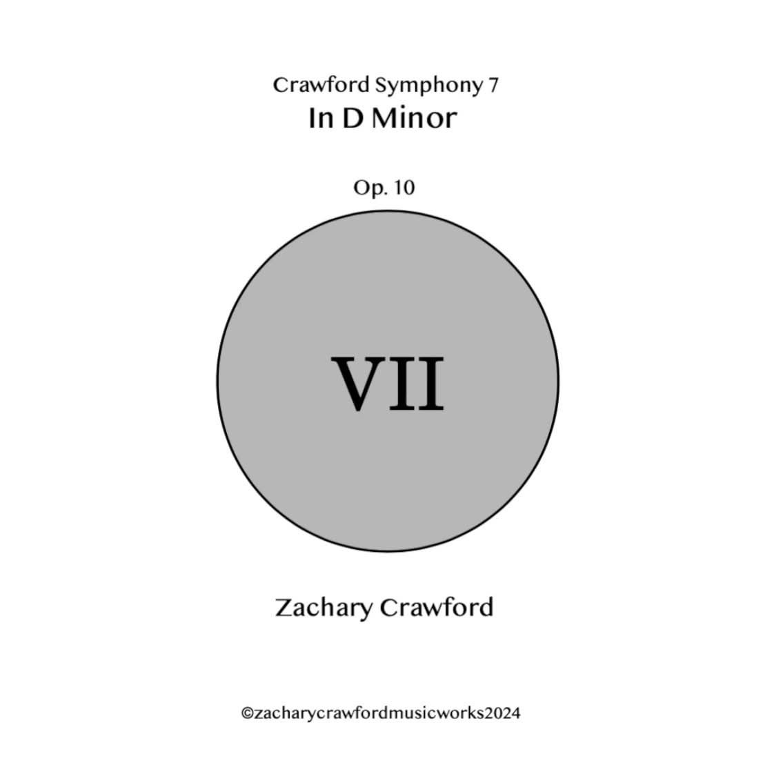 Crawford Symphony VII in D Minor cover art